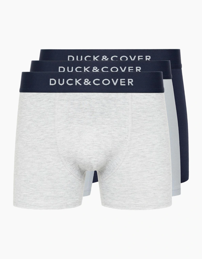 Duck And Cover Sagnet Mens Boxers 3pk Assorted