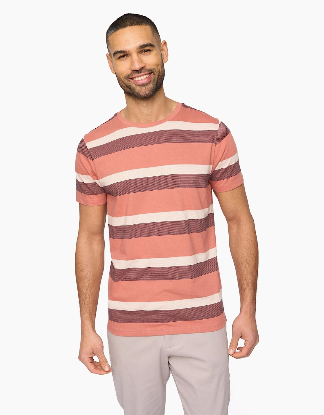Bewley & Ritch Bewley & Rich Sherston Mens T-Shirt Pink