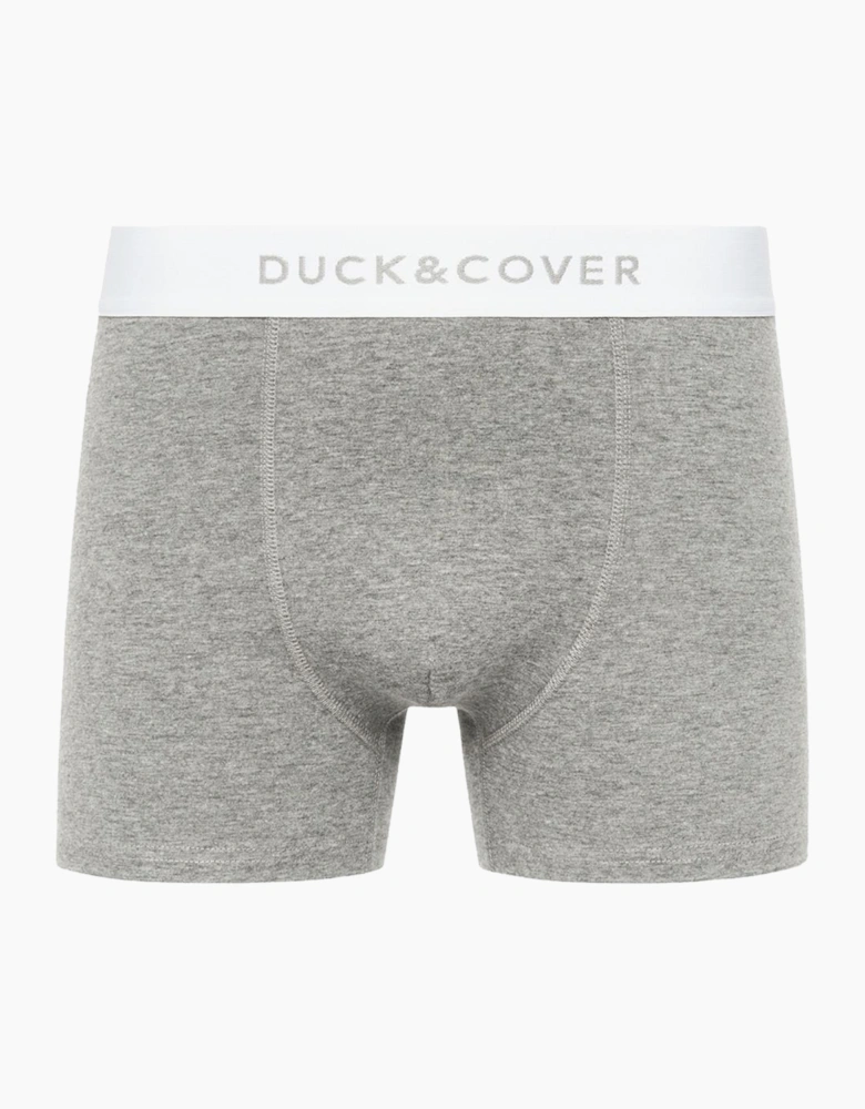 Duck And Cover Sagnet Boxers 3pk Grey / Black / White