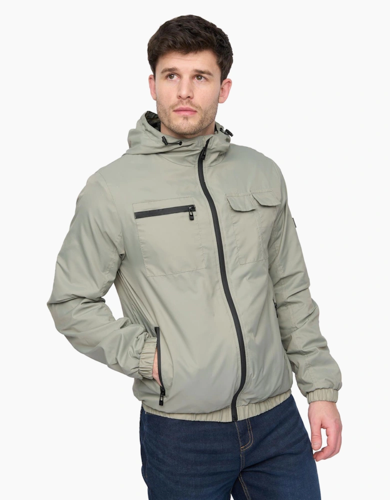 Duck And Cover Trentbridge Mens Jacket Sage Green
