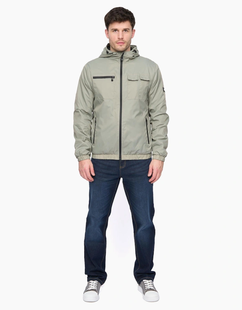 Duck And Cover Trentbridge Mens Jacket Sage Green