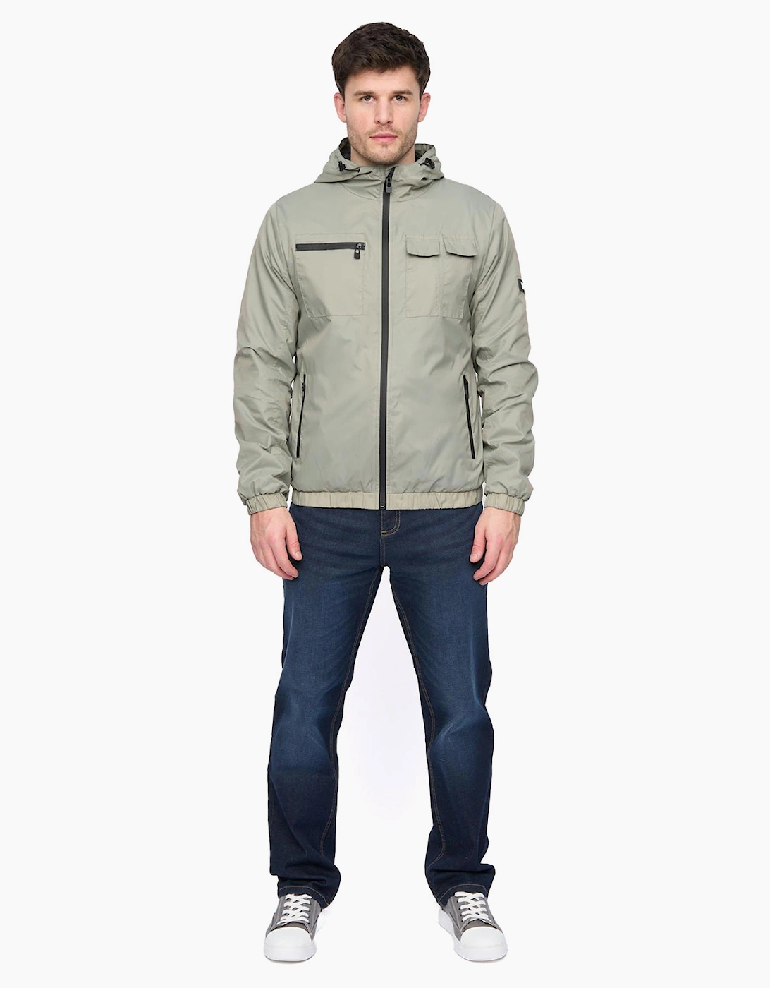 Duck And Cover Trentbridge Mens Jacket Sage Green