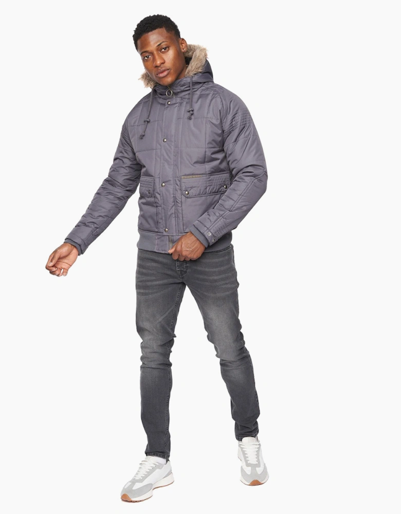 Ringspun Max Mens Jacket Charcoal