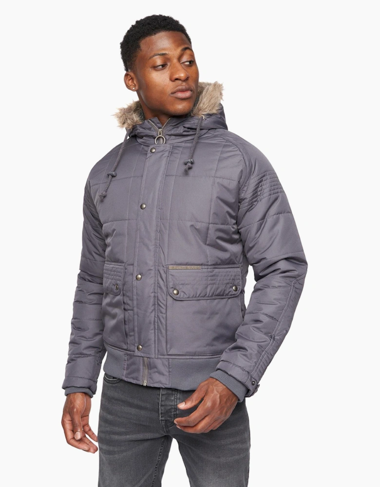 Ringspun Max Mens Jacket Charcoal