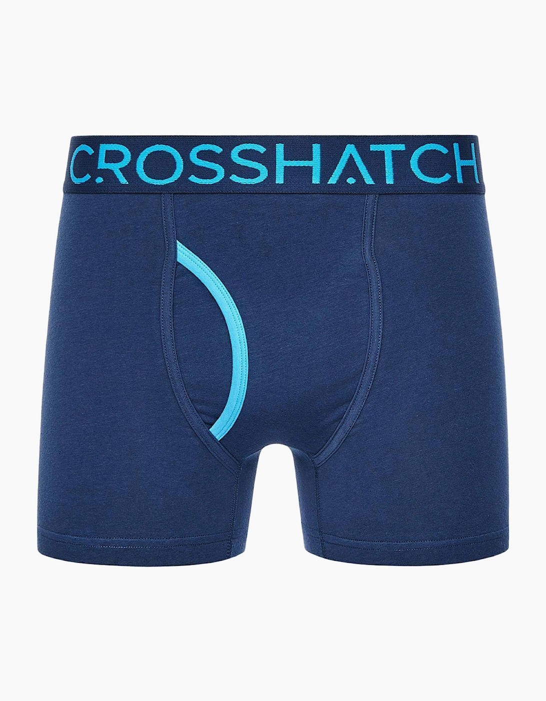 Crosshatch Trioglow Mens Boxer Shorts 3pk Navy