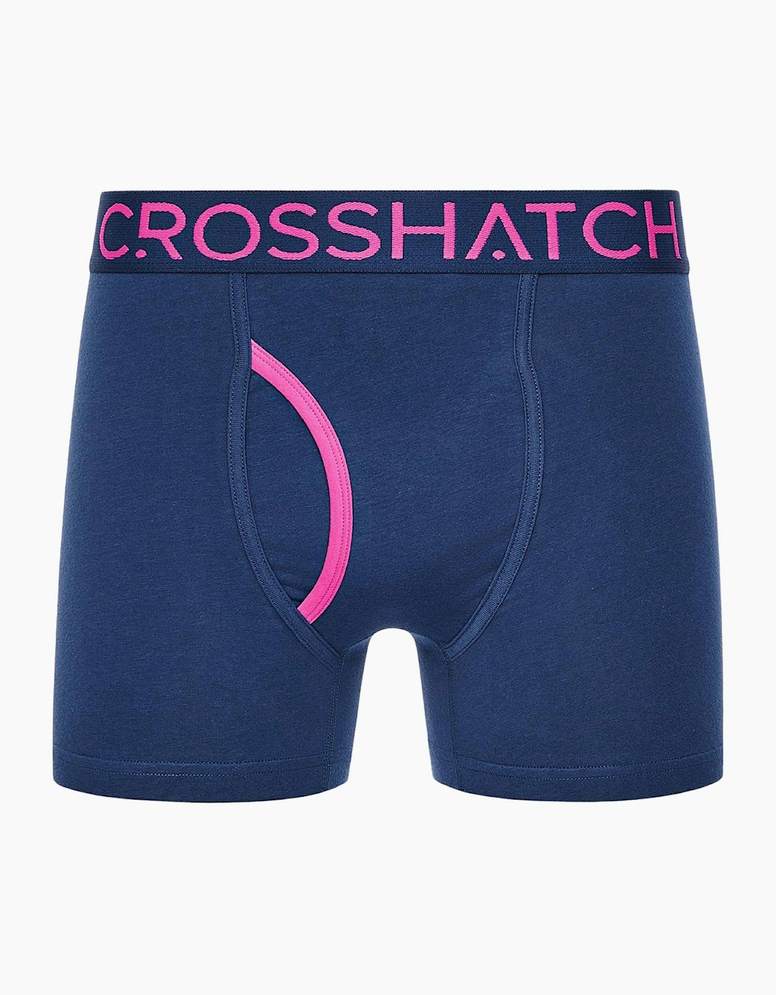 Crosshatch Trioglow Mens Boxer Shorts 3pk Navy