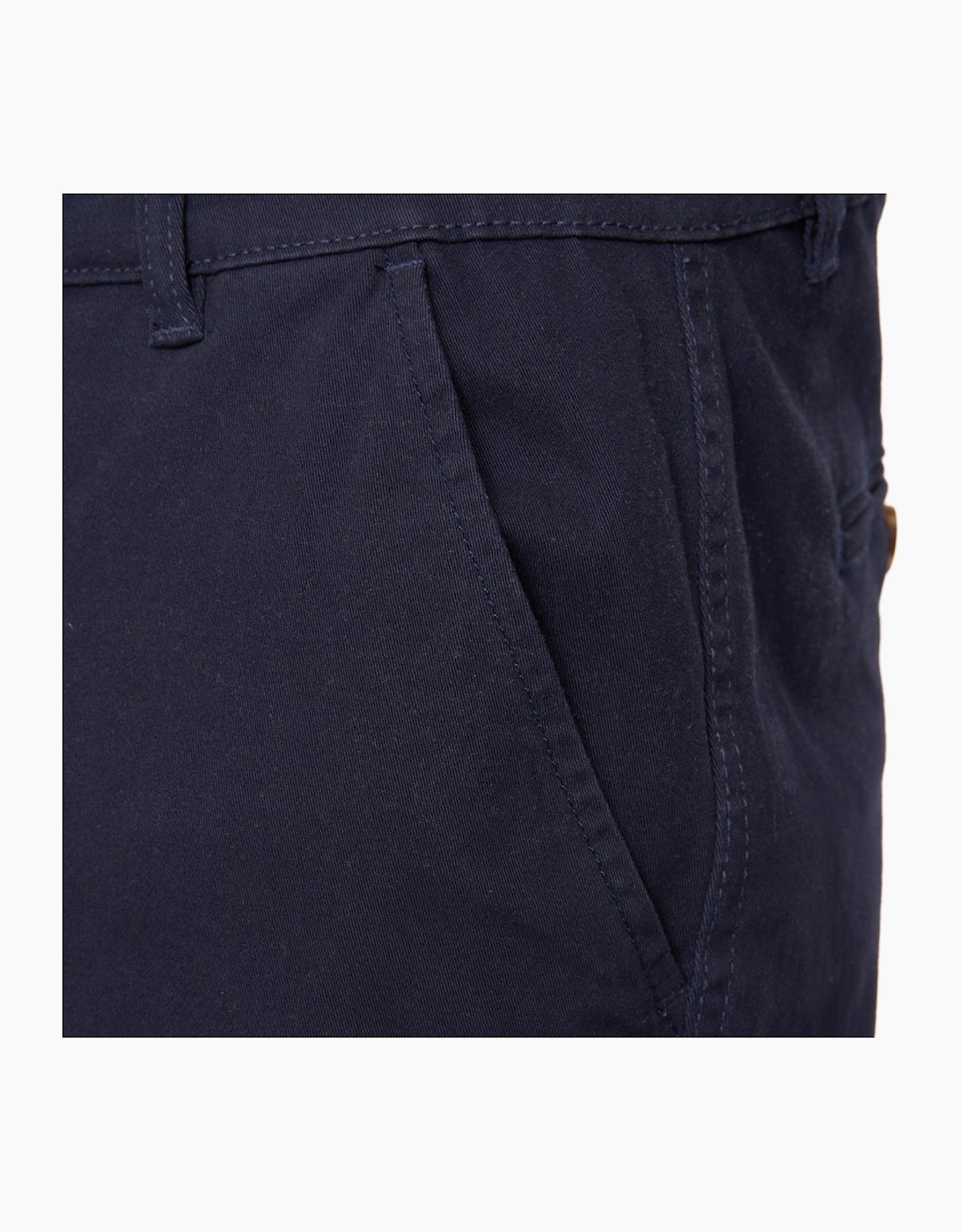 Crosshatch Sinwood Mens Chino Shorts Navy