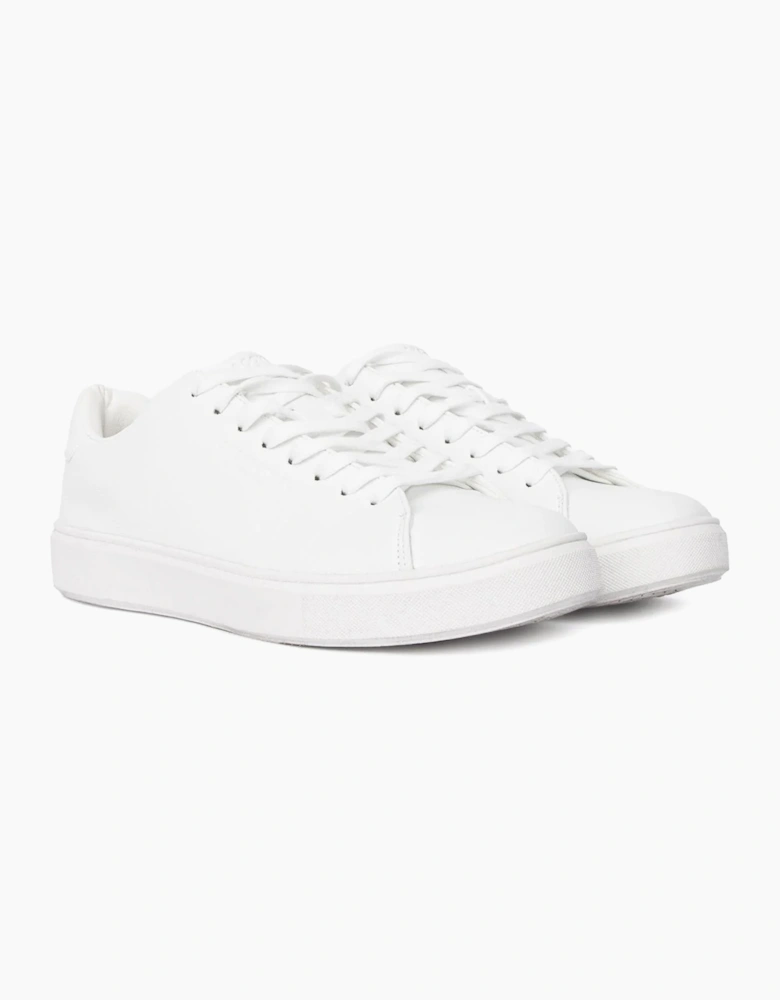 Duck And Cover Kremes Mens Trainers White