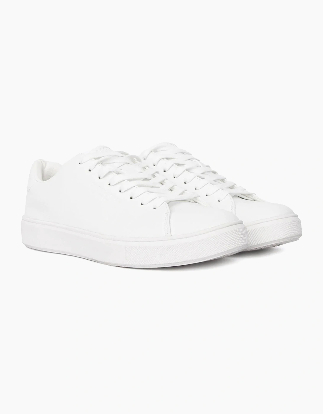 Duck And Cover Kremes Mens Trainers White