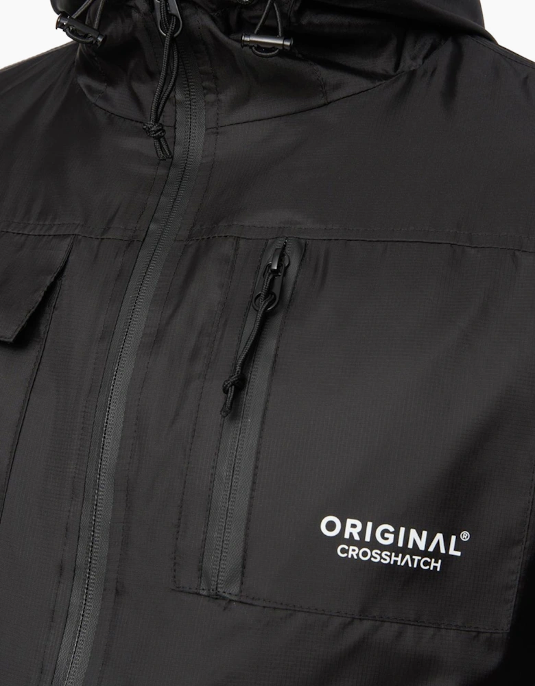 Crosshatch Utilate Mens Jacket Black