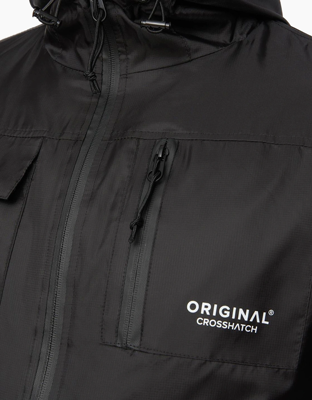 Crosshatch Utilate Mens Jacket Black