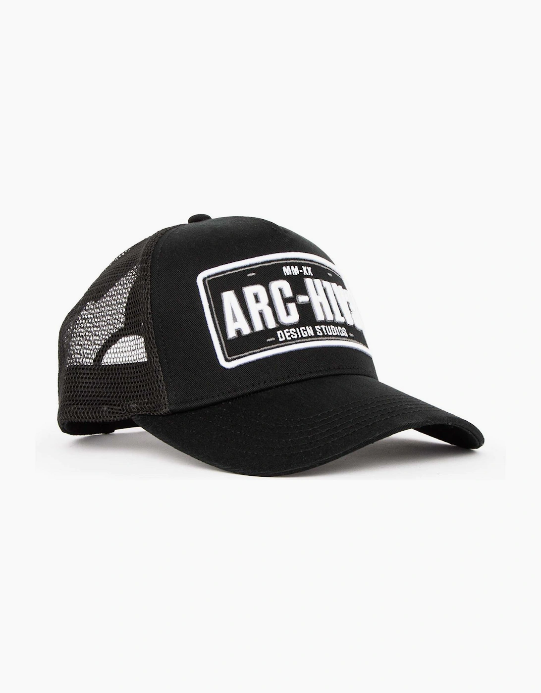 Archive Design Studios Pitstop Mens Trucker Cap Black
