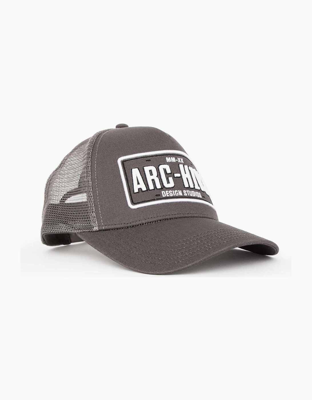 Archive Design Studios Pitstop Mens Trucker Cap Grey