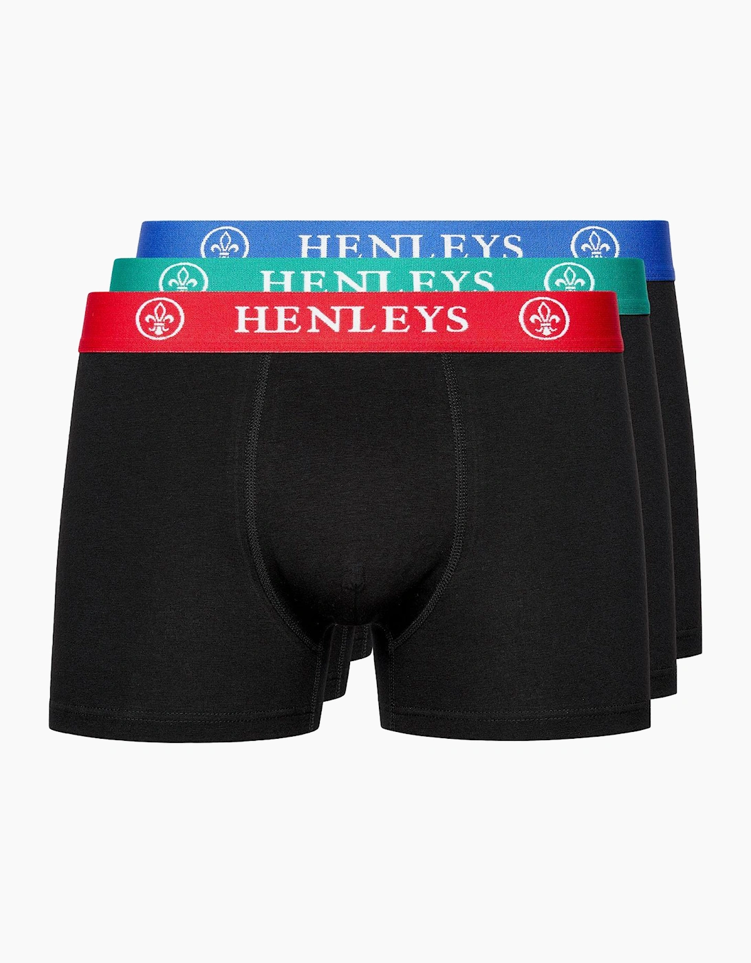 End Of Line Men's Black Primas Boxers 3Pk Assorted - S - Image 2