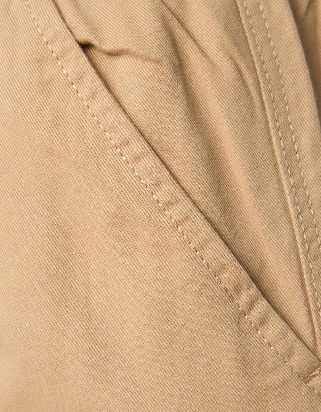 Crosshatch Blansmoore Elastic Waist Mens Shorts Stone
