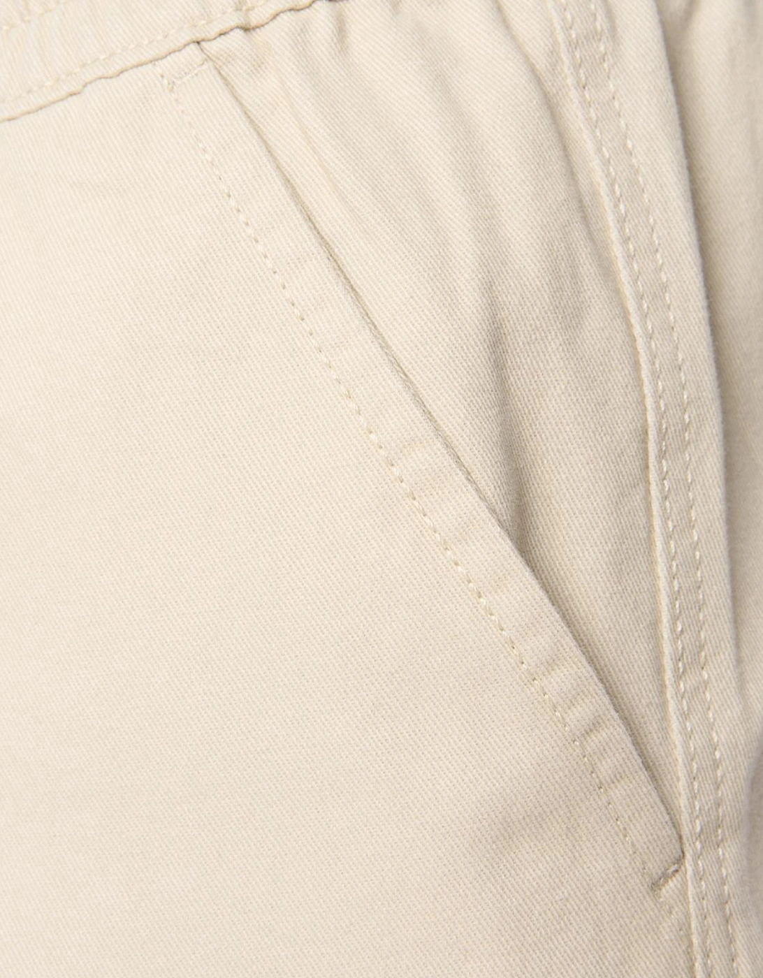 Crosshatch Blansmoore Elastic Waist Mens Shorts Light Stone