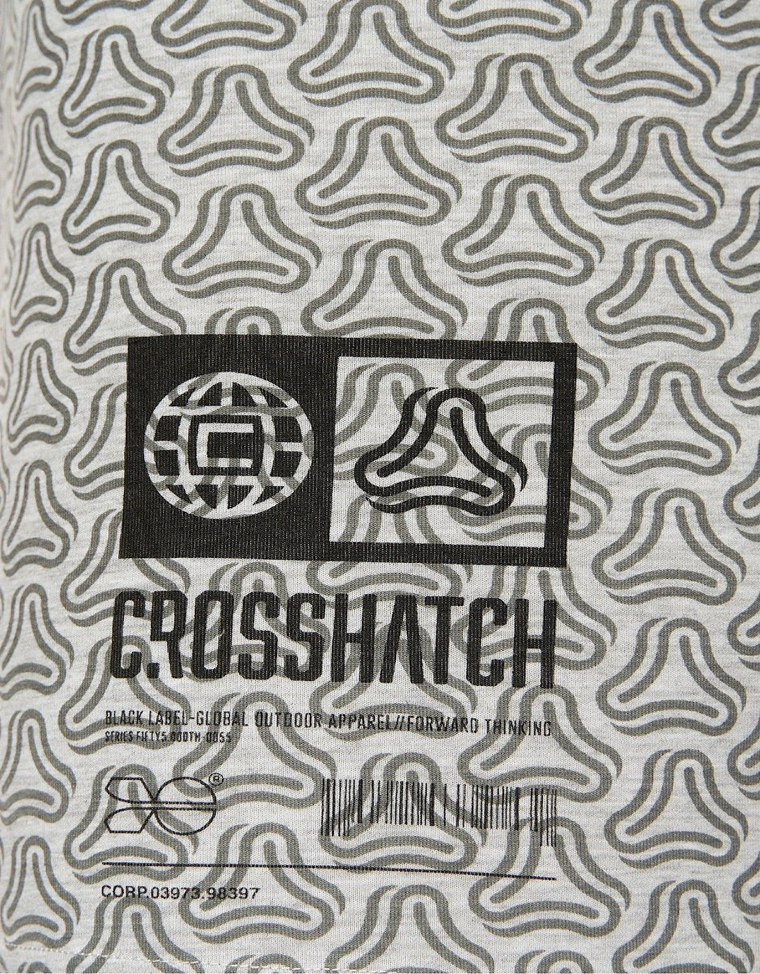 Crosshatch Buzzard 5pk Mens Boxer Shorts Grey Marl