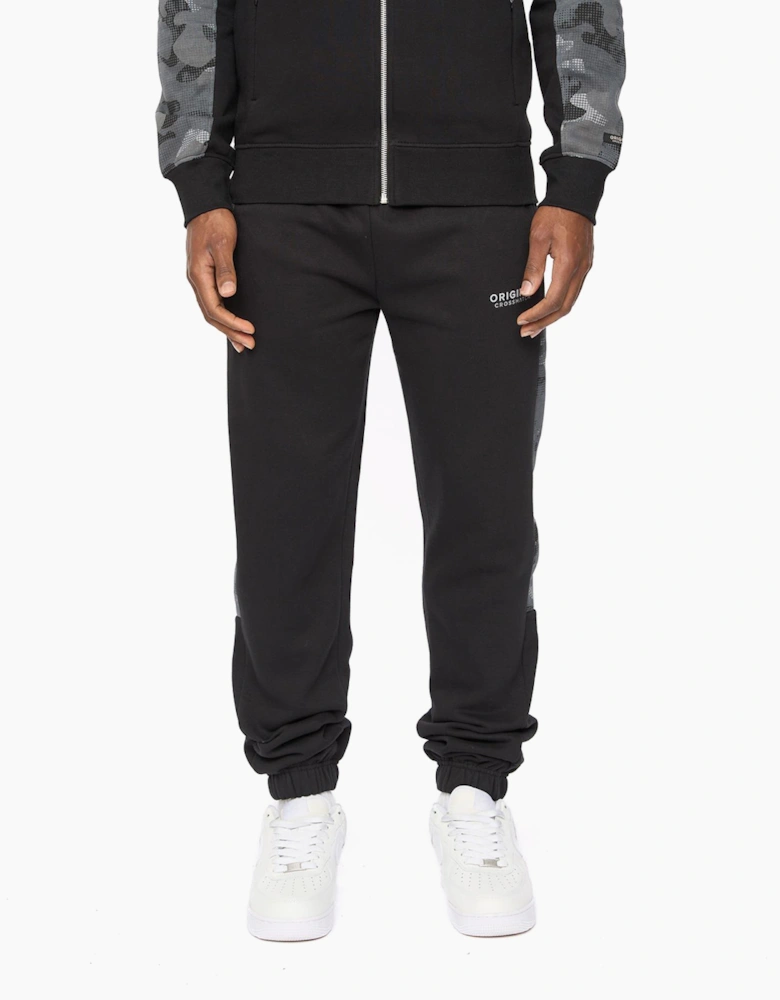 Crosshatch Branton Mens Joggers Black