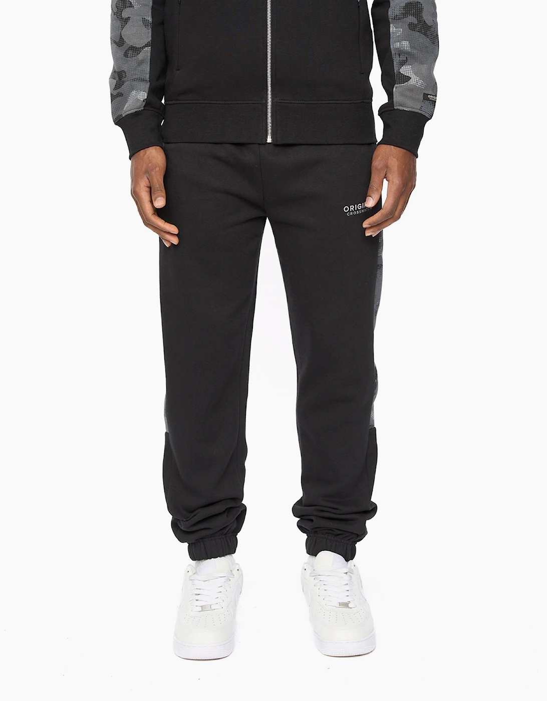 Crosshatch Branton Mens Joggers Black