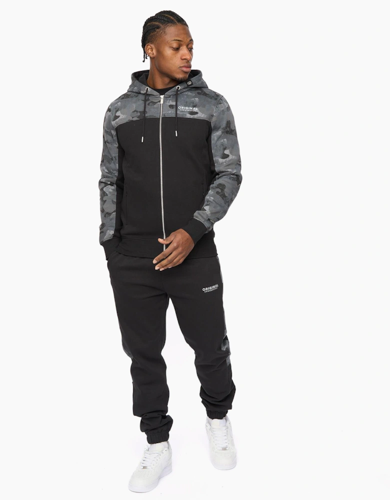 Crosshatch Branton Mens Joggers Black