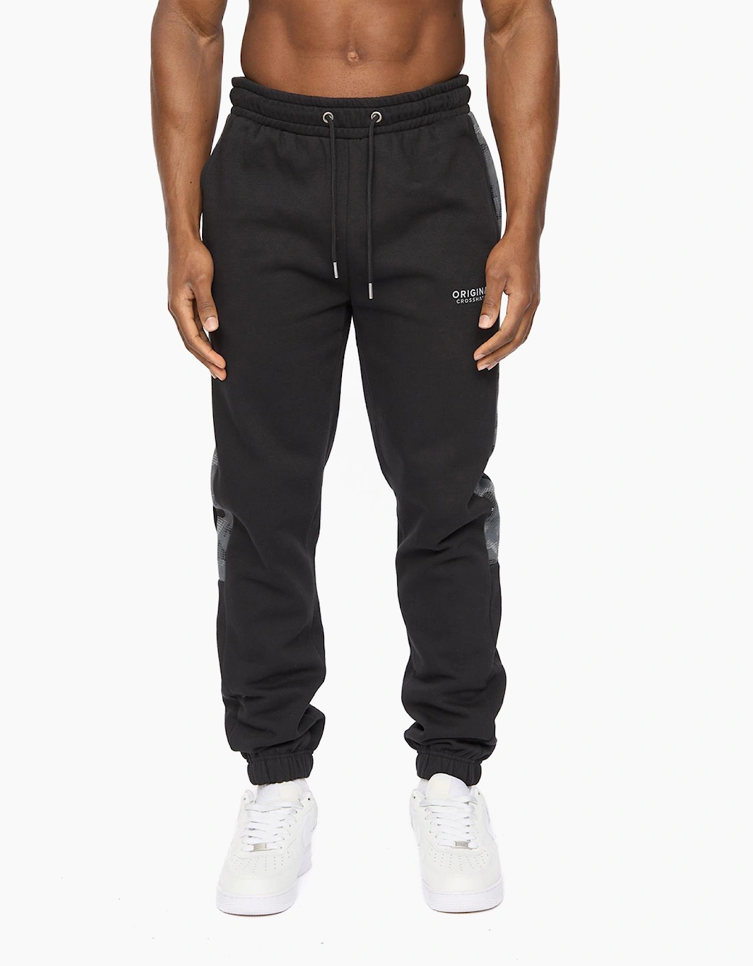 Crosshatch Branton Mens Joggers Black