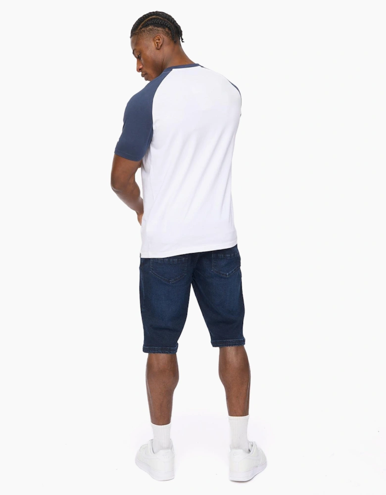 Crosshatch Bretsby Mens T-Shirt Navy