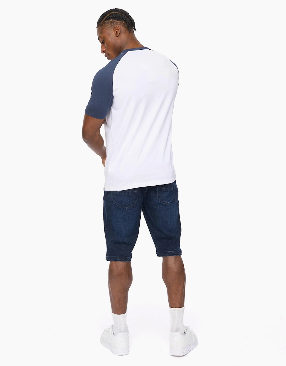 Crosshatch Bretsby Mens T-Shirt Navy