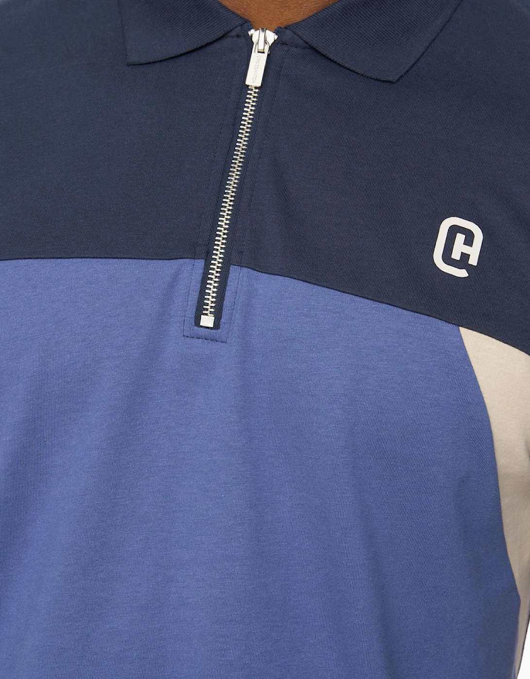 Crosshatch Castlebay Mens Polo Blue