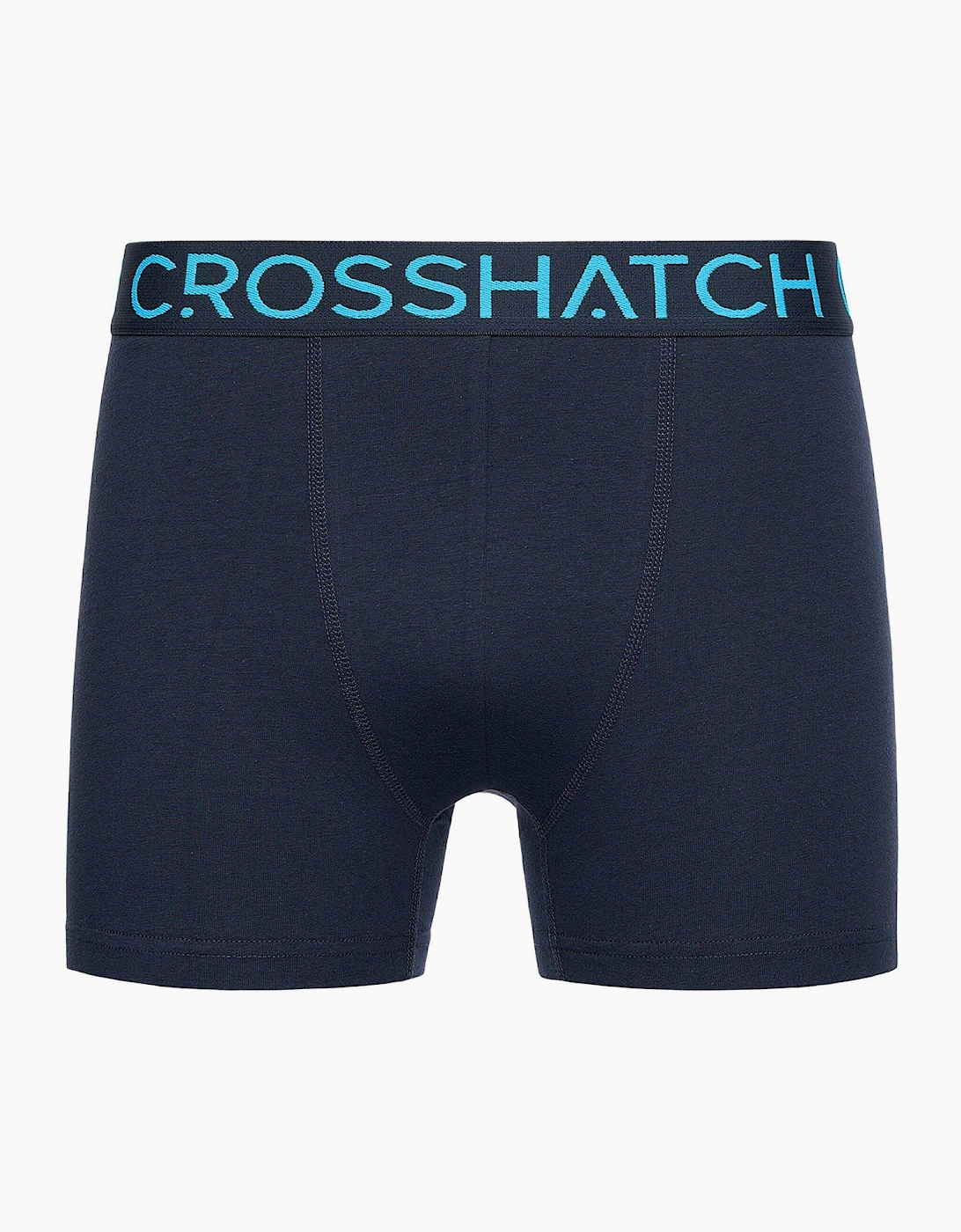 Crosshatch Chasma Mens 5pk Boxer Shorts Navy
