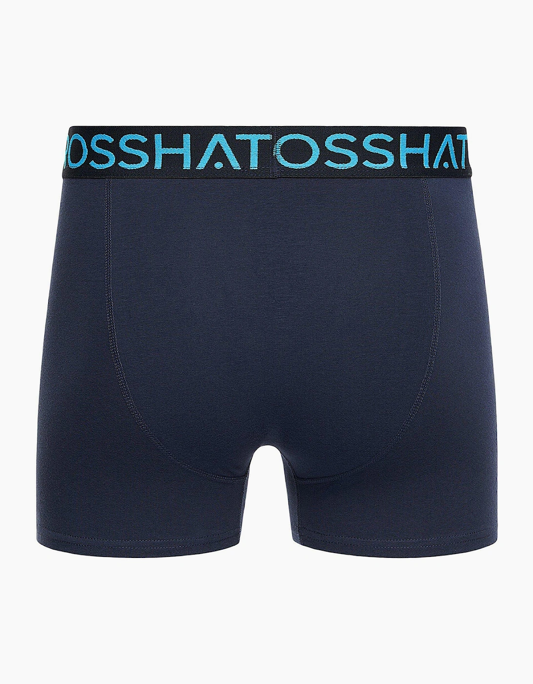 Crosshatch Chasma Mens 5pk Boxer Shorts Navy