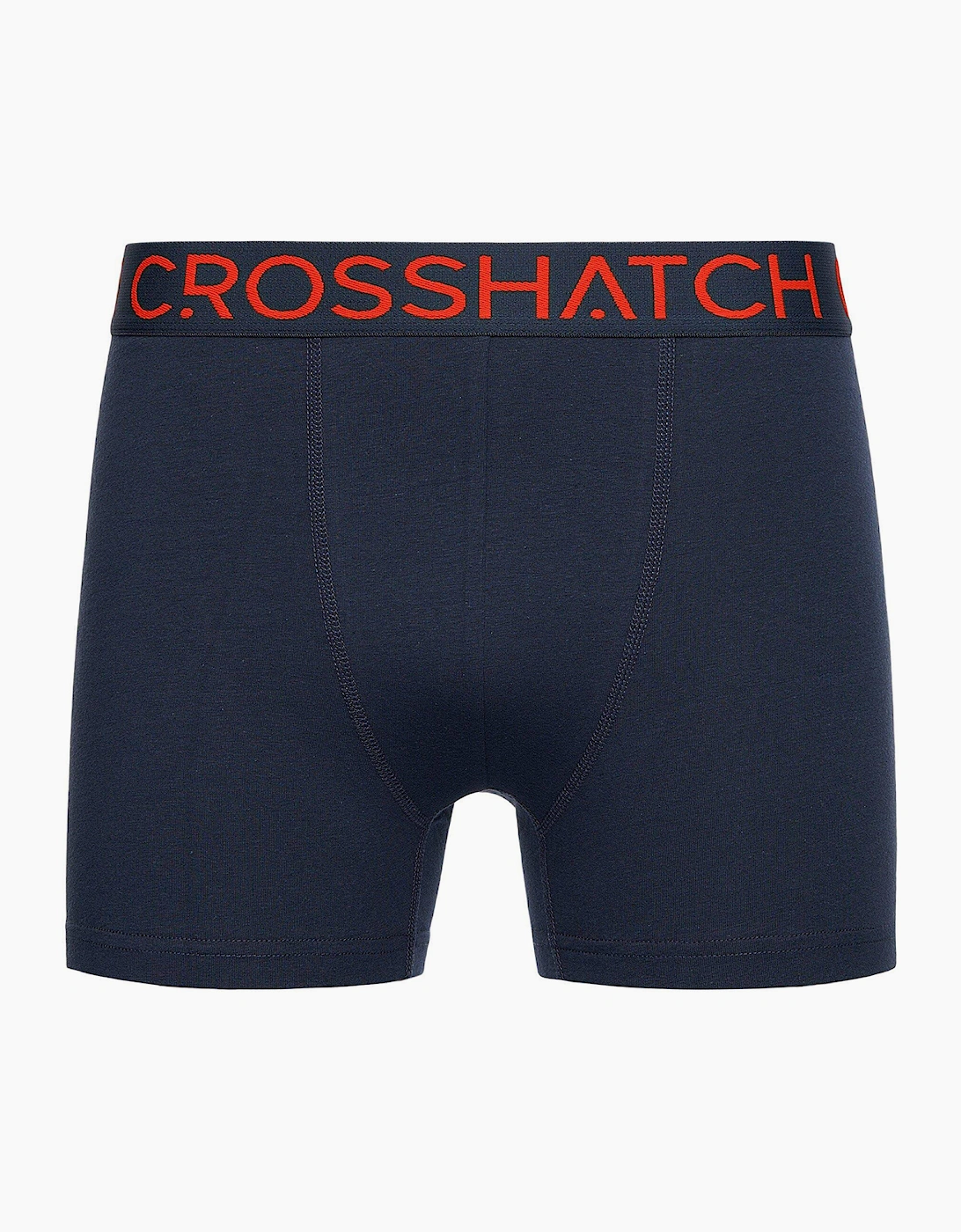 Crosshatch Chasma Mens 5pk Boxer Shorts Navy