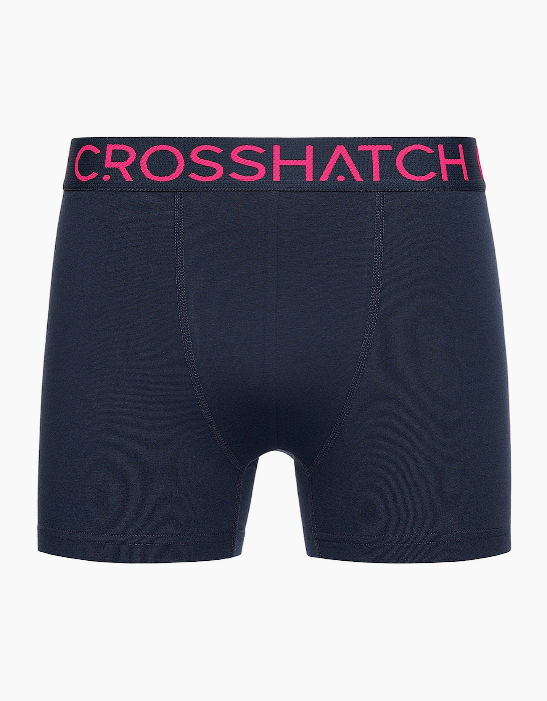 Crosshatch Chasma Mens 5pk Boxer Shorts Navy