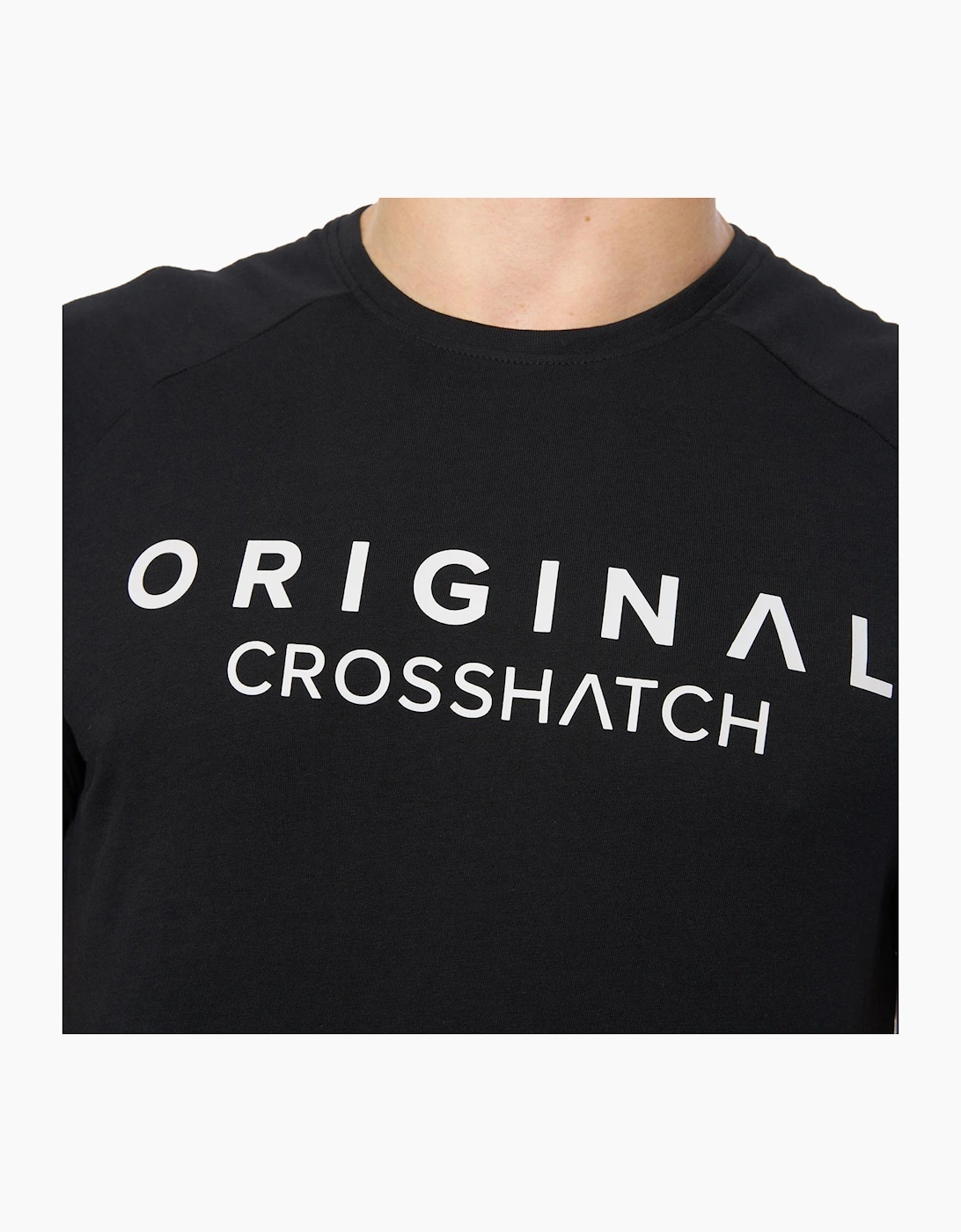 Crosshatch Chantlars Mens T-Shirt Black