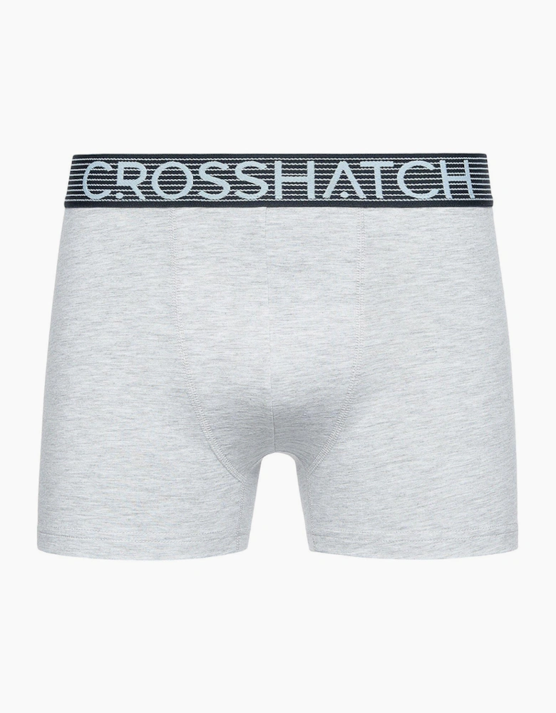 Crosshatch Buzzard 5pk Mens Boxer Shorts Blue / Navy