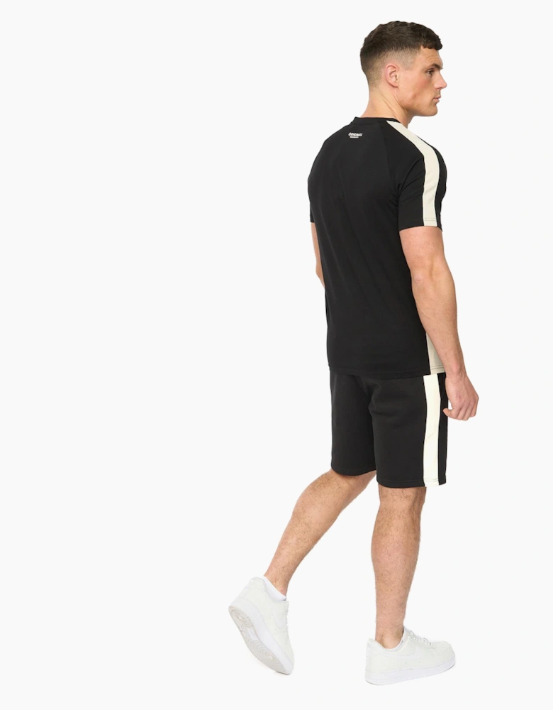Crosshatch Cresswill Mens T-Shirt Black