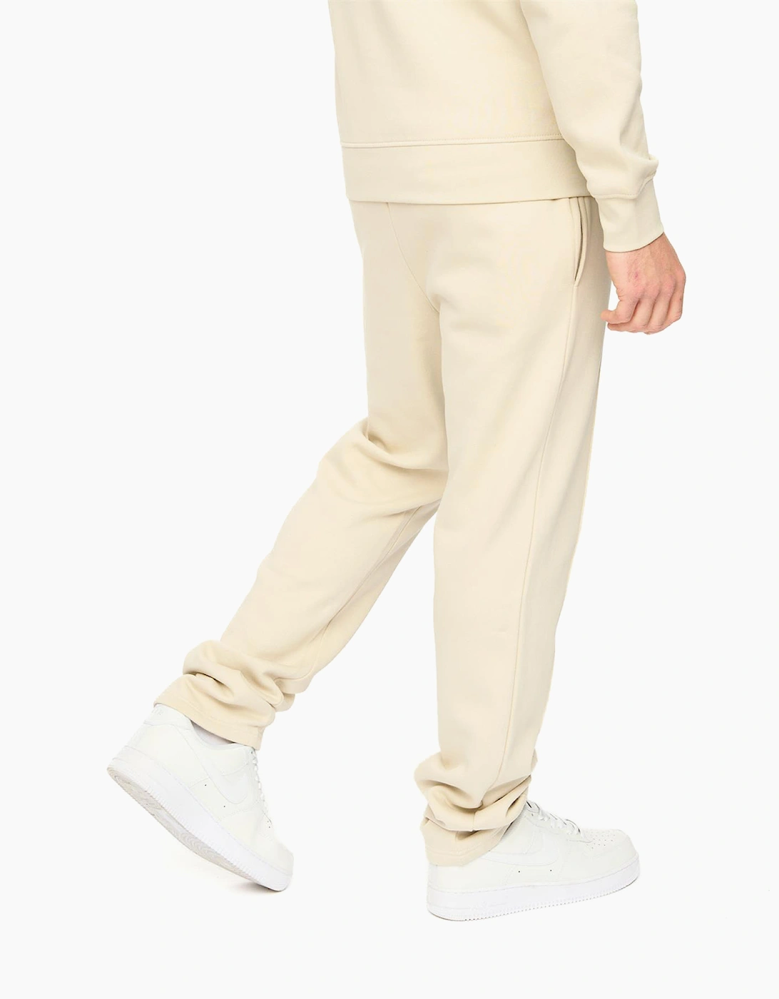 Crosshatch Crufton Mens Joggers Light Stone / Beige