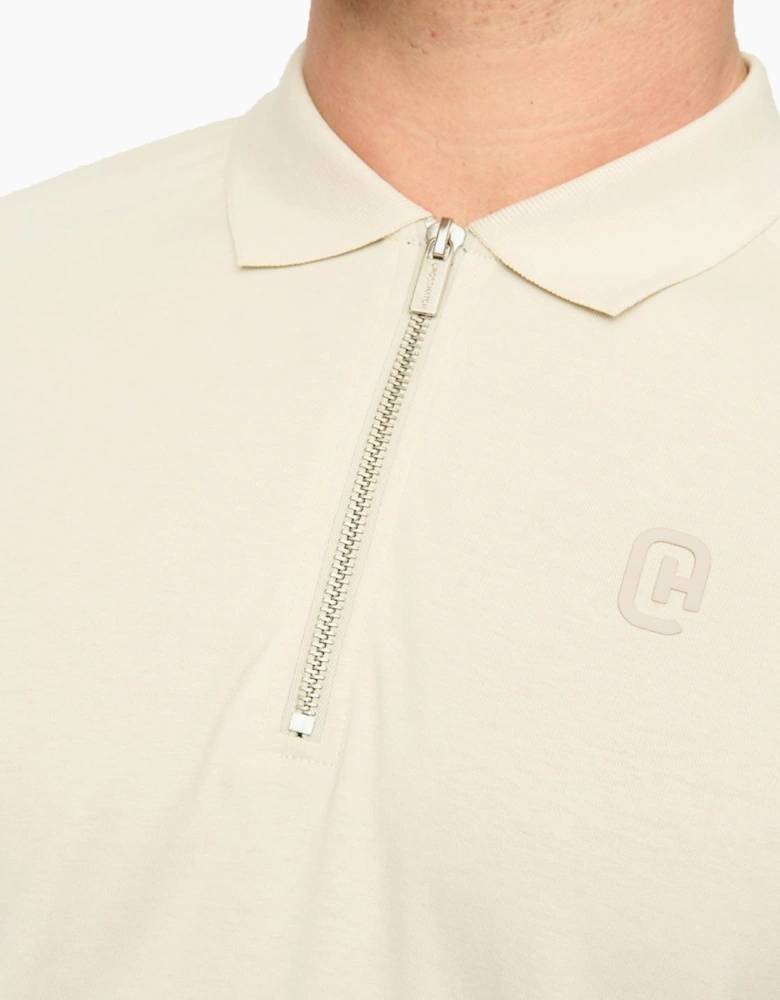 Crosshatch Cresswill Mens Polo Shirt Neutral
