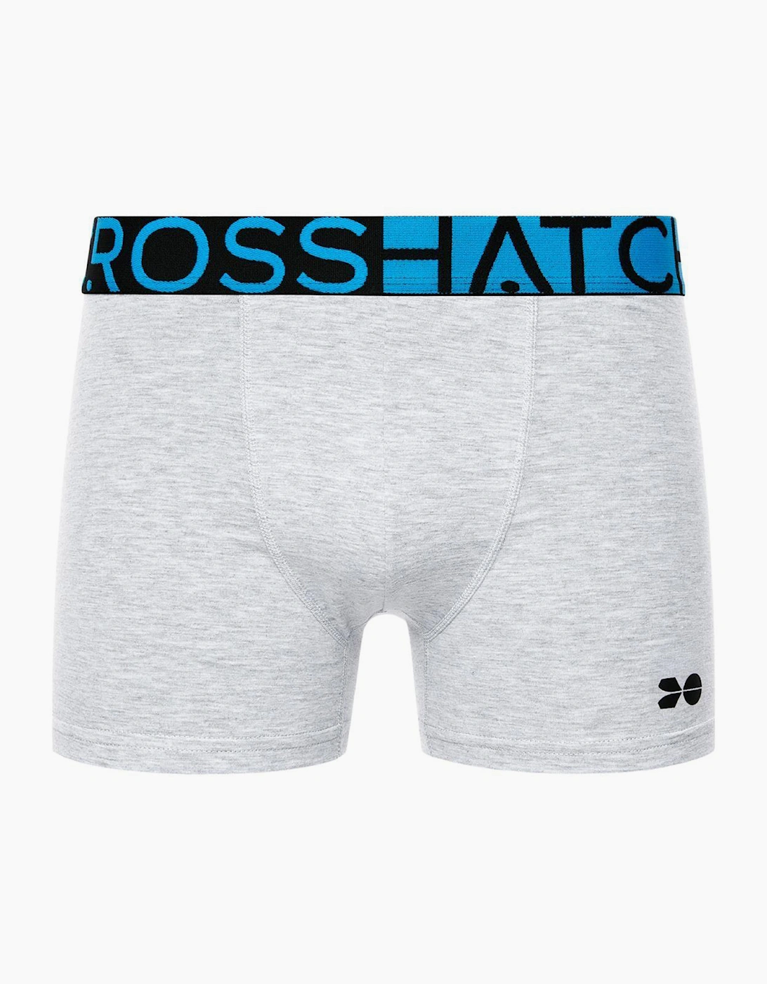 Crosshatch Dumas Mens Boxer Shorts 3pk malibu Blue / Black / White