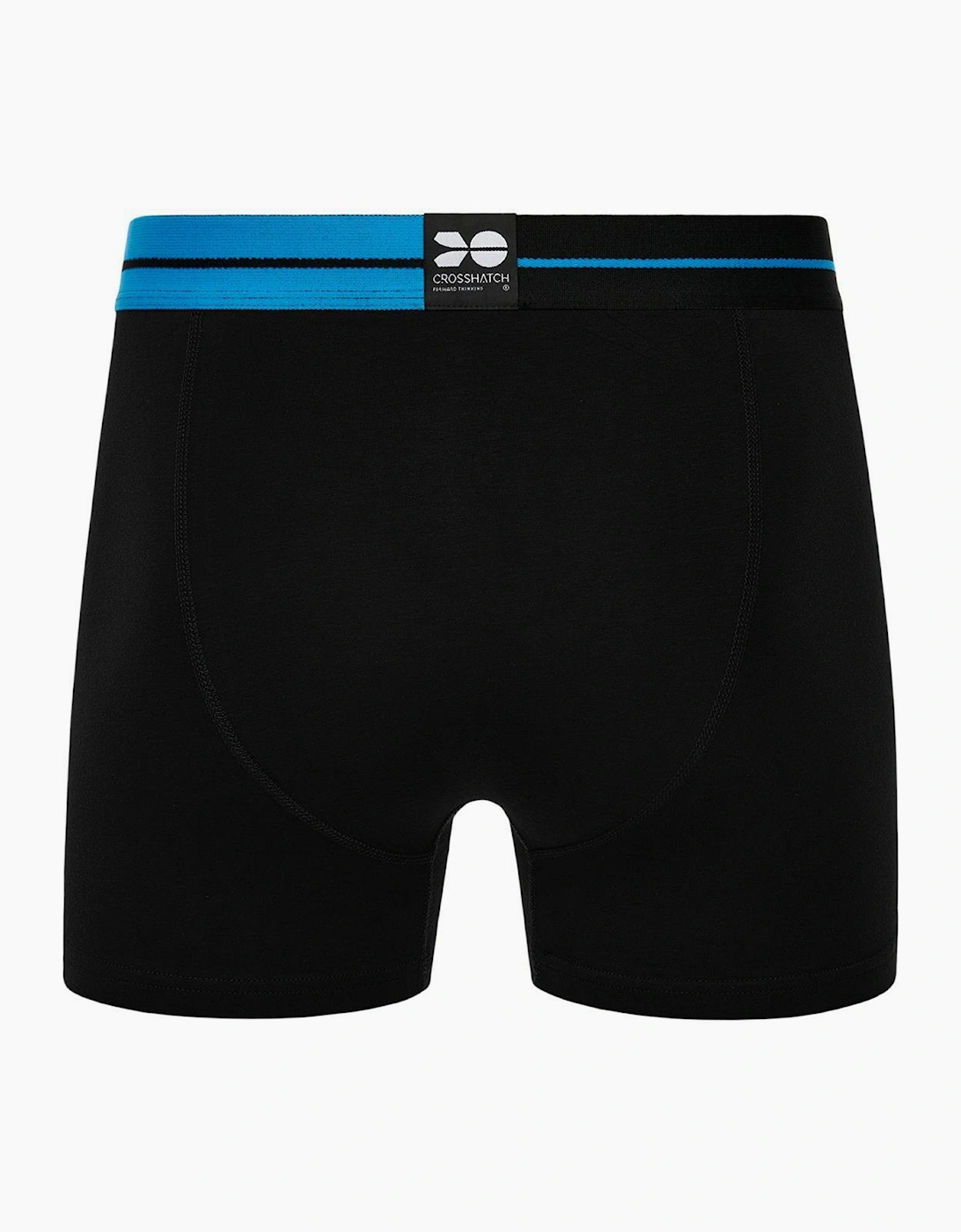 Crosshatch Duron Mens Boxer Shorts 3pk Black