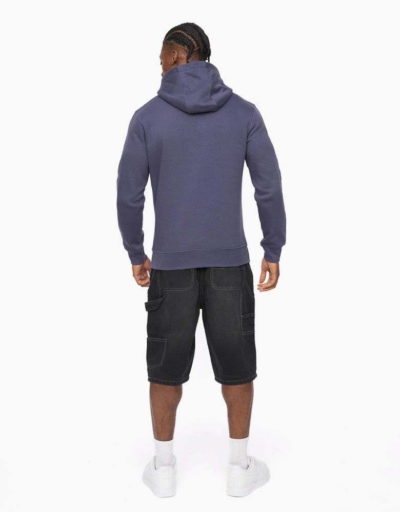 Crosshatch Hallfell Mens Hoodie Navy