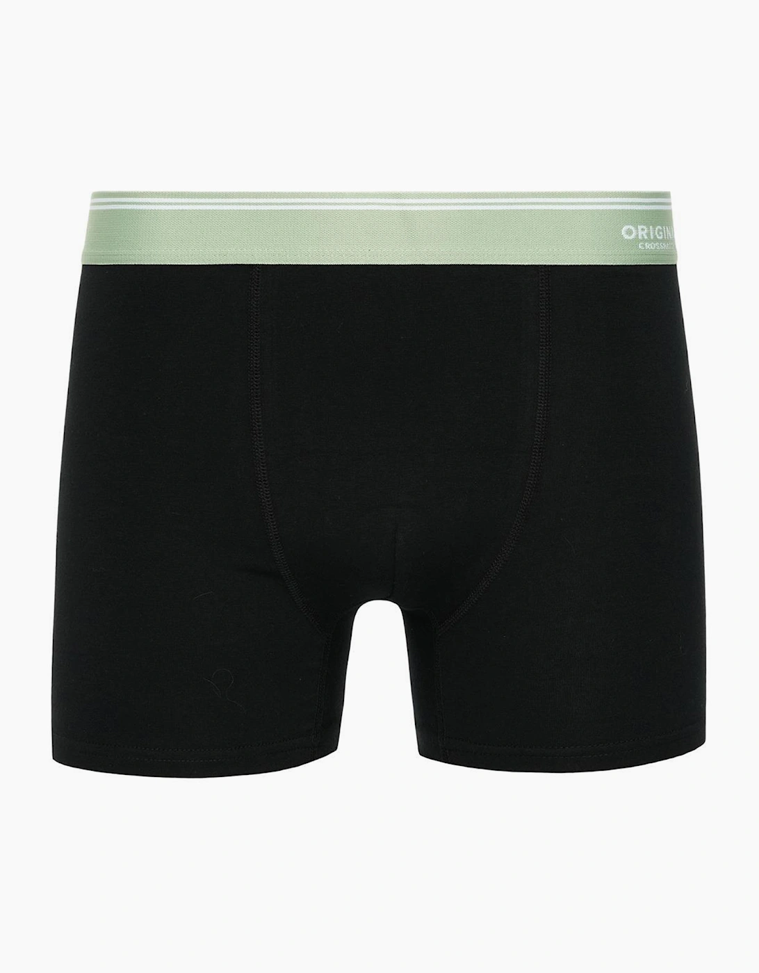 Crosshatch Dringal Mens Boxer Shorts 5pk Green