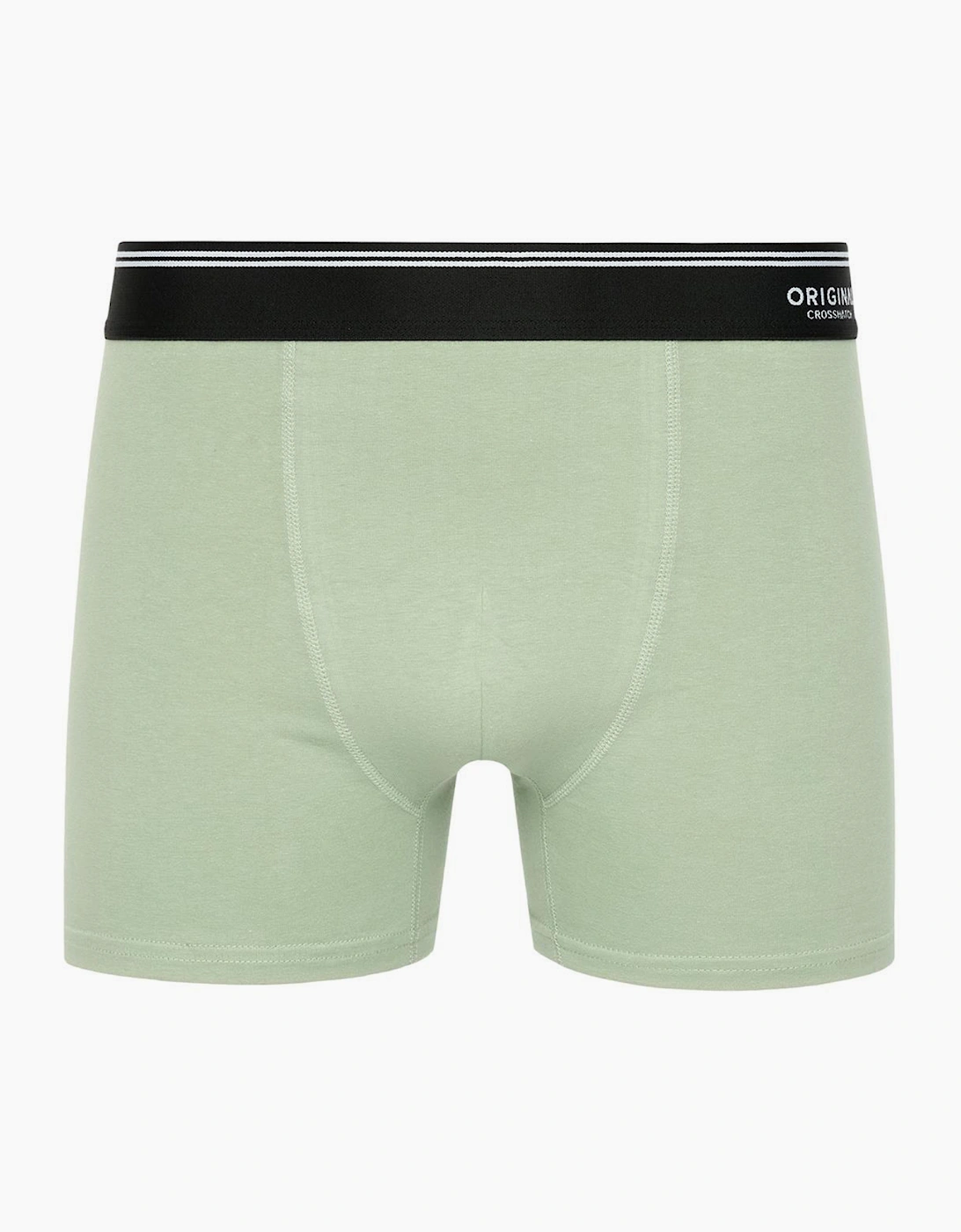 Crosshatch Dringal Mens Boxer Shorts 5pk Green