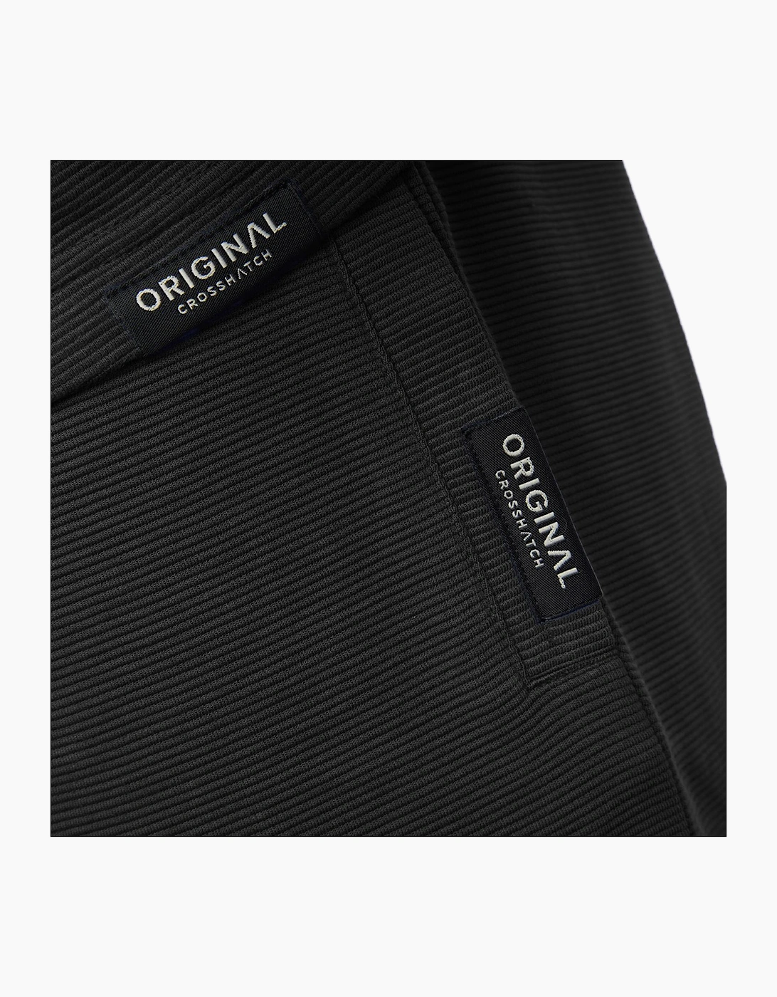 Crosshatch Hartlay Mens T-Shirt & Shorts Set Black