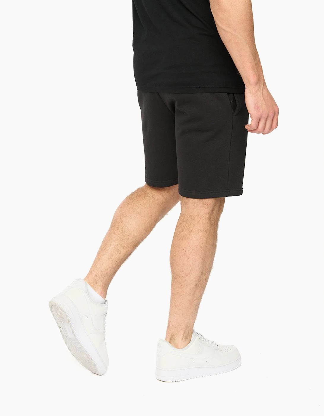 Crosshatch Kensby Mens Jogging Shorts Black