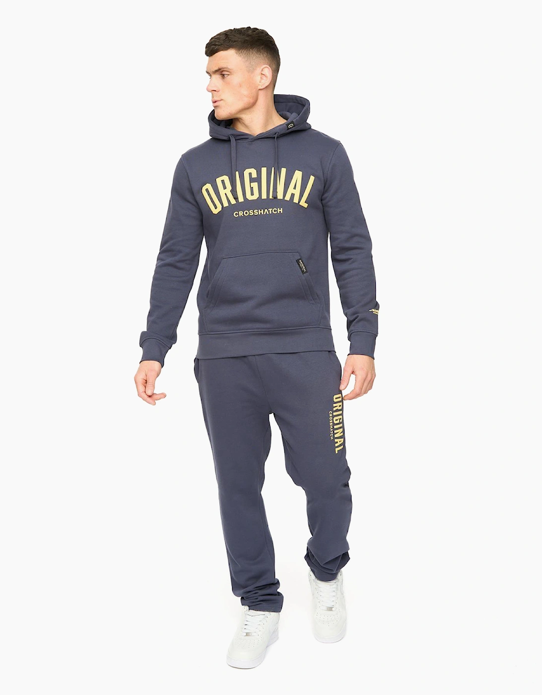 Crosshatch Kensby Mens Joggers Navy