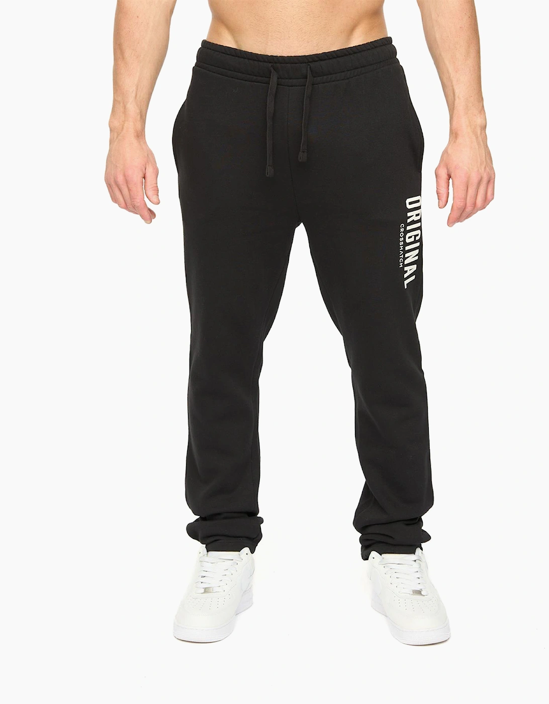 Crosshatch Kensby Mens Joggers Black