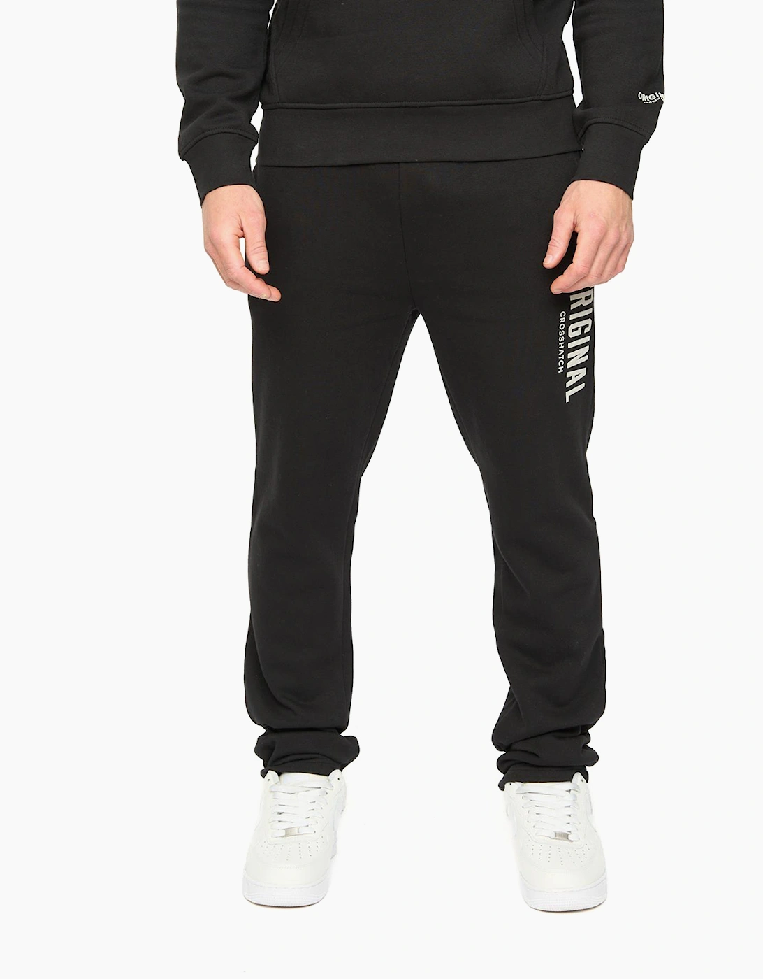 Crosshatch Kensby Mens Joggers Black