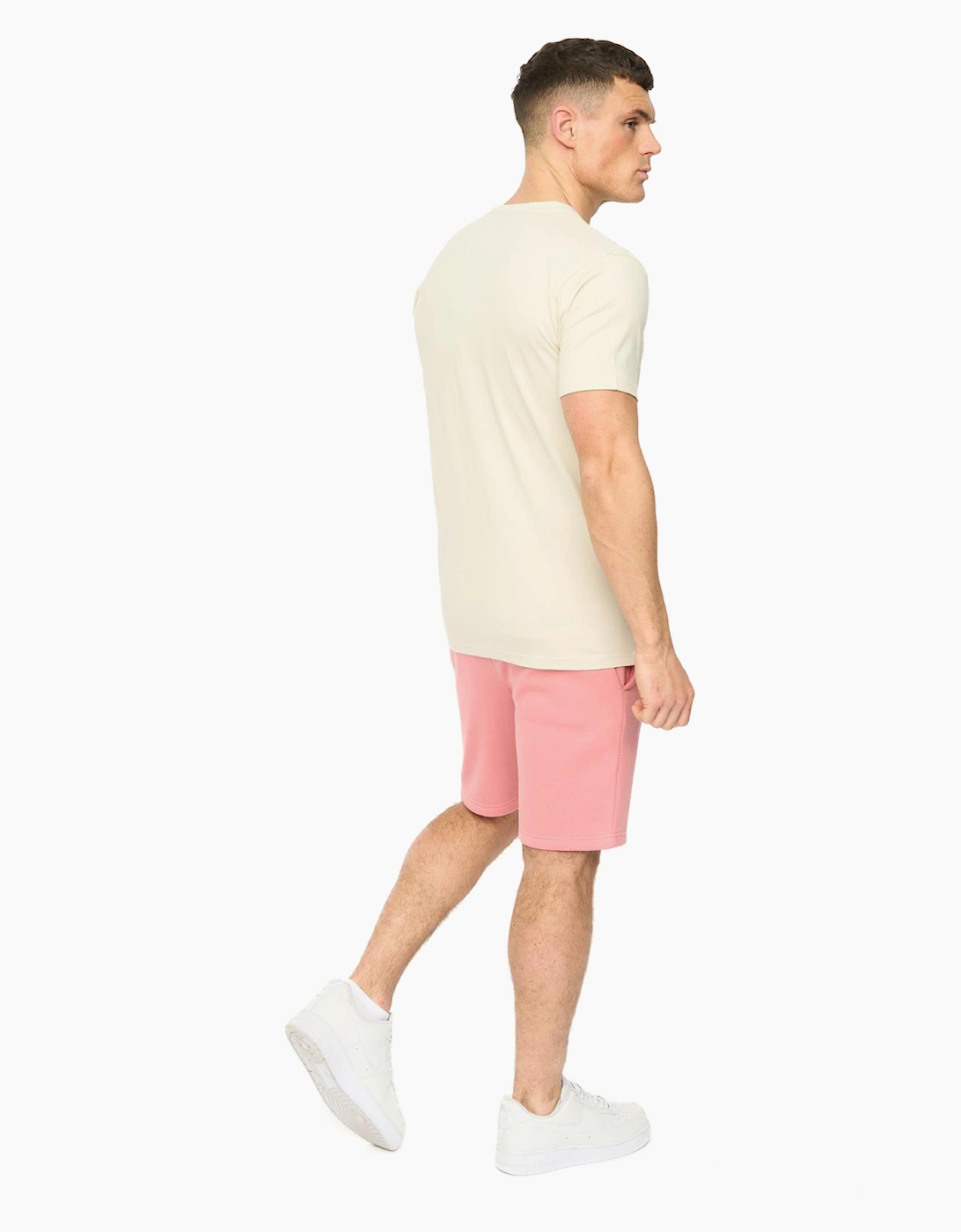 Crosshatch Kensby Mens T-Shirt Neutral / Off White