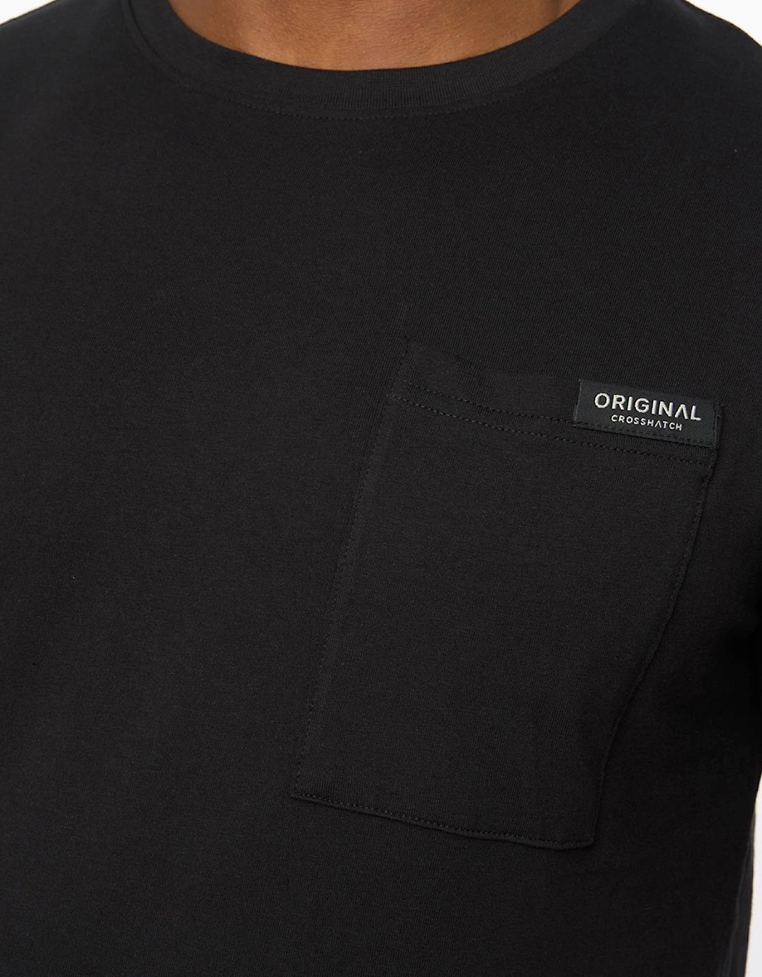 Crosshatch Portville Mens T-Shirt Black
