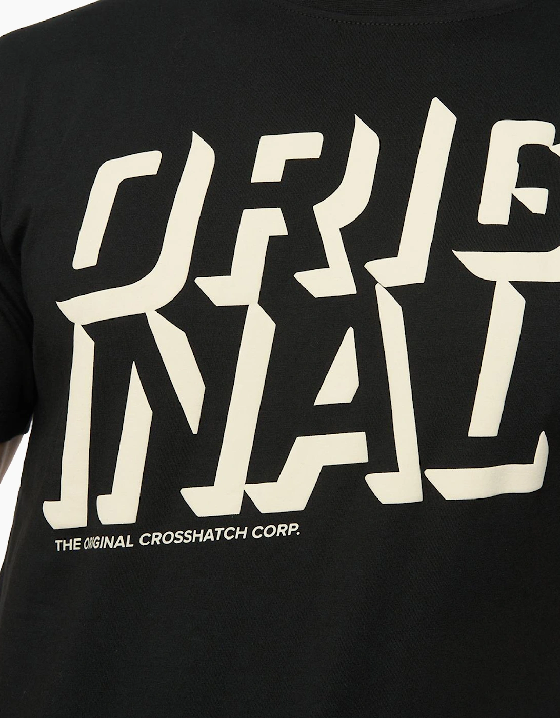 Crosshatch Protrax Mens T-Shirt Black